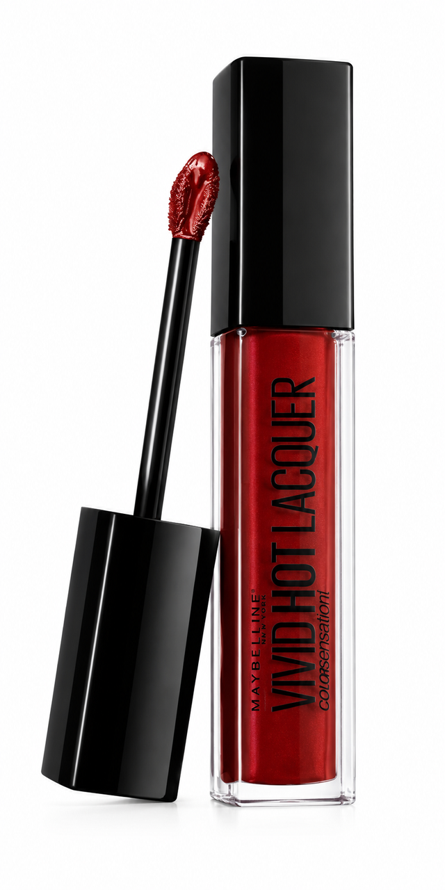 Maybelline Vivid Hot Lacquer Color Sensational Lip 0.17 oz Sealed Color: 72 Classic Red