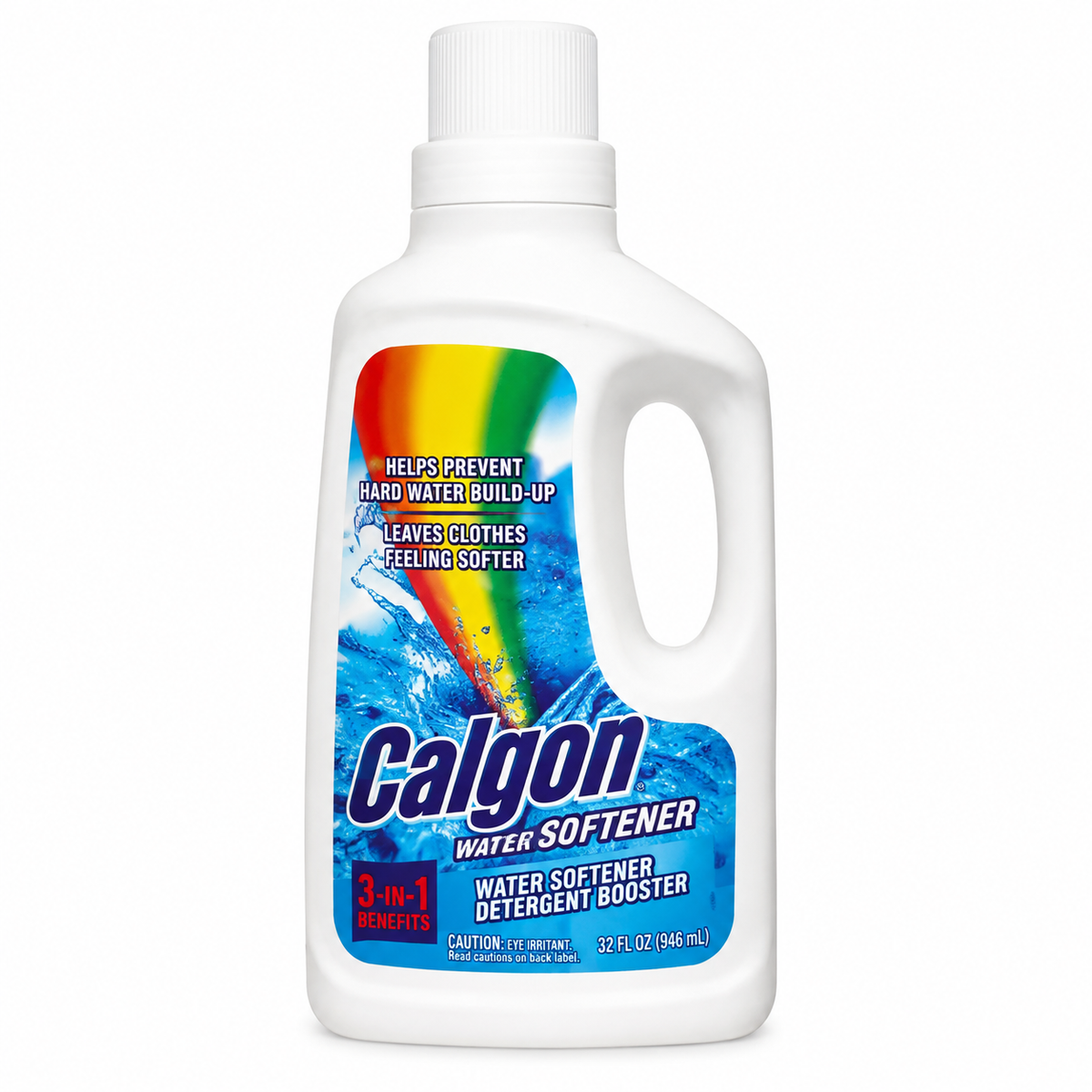 Calgon Water Softener Laundry Detergent Booster 32 oz Loose