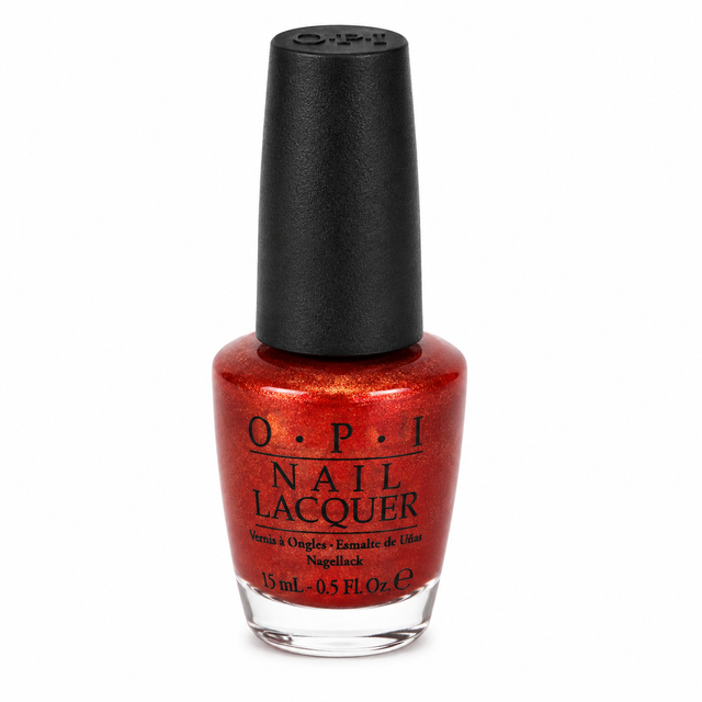 OPI Nail Lacquer 0.5 oz Loose Color: Red Hot Holiday