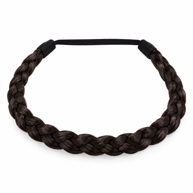 Insert Name Here Braid Band Dark Brown Bag