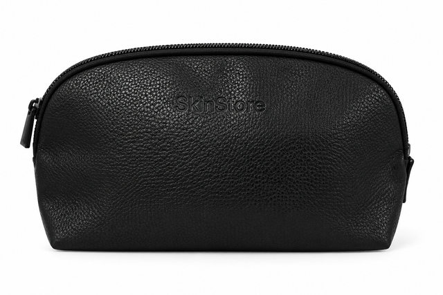 Skin Store Black Cosmetics Bag Sealed
