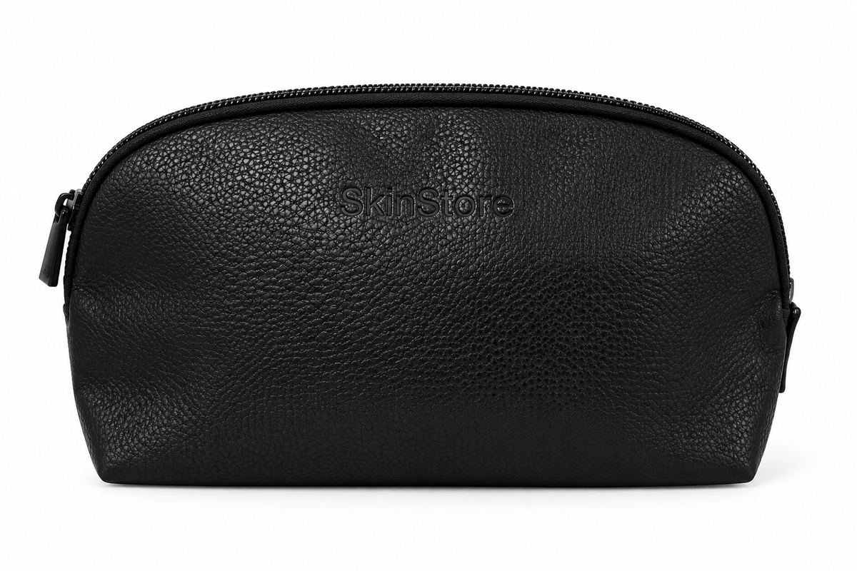 Skin Store Black Cosmetics Bag Sealed