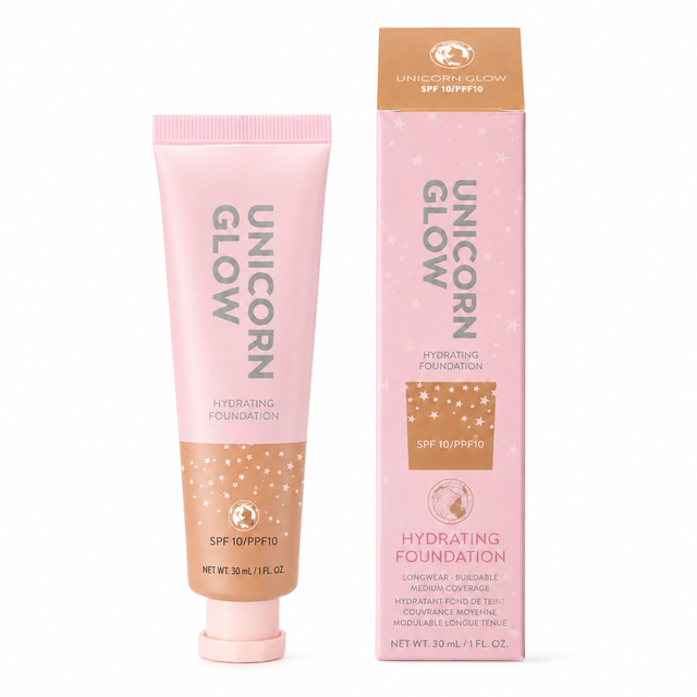 Unicorn Glow Hydrating Foundation 1.06 oz Boxed Shade: 07 Honey