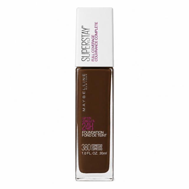 Maybelline Super Stay Full Coverage Liquid Foundation 1 oz Sealed Shade: 380 Espresso