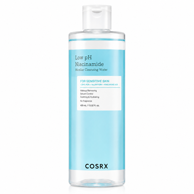 COSRX Low pH Niacinamide Micellar Cleansing Water 13.52 oz Sealed