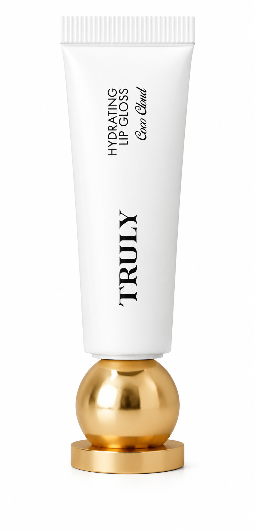 Truly Beauty Hydrating Lip Gloss Coco Cloud 0.44 oz Boxed