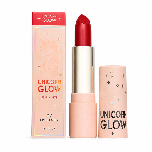 Unicorn Glow Semi Matte 0.12 oz Boxed Color: 07 Fresh Milk