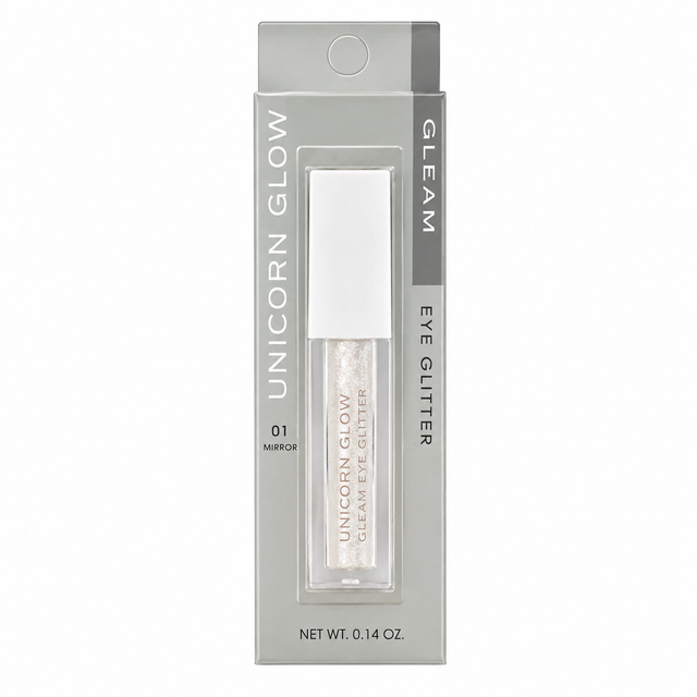 Unicorn Glow Gleam Eye Glitter 0.14 oz Carded Color: 01 Mirror