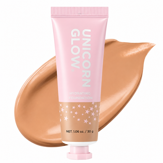 Unicorn Glow Hydrating Foundation 1.06 oz Boxed Shade: 09 Toffe