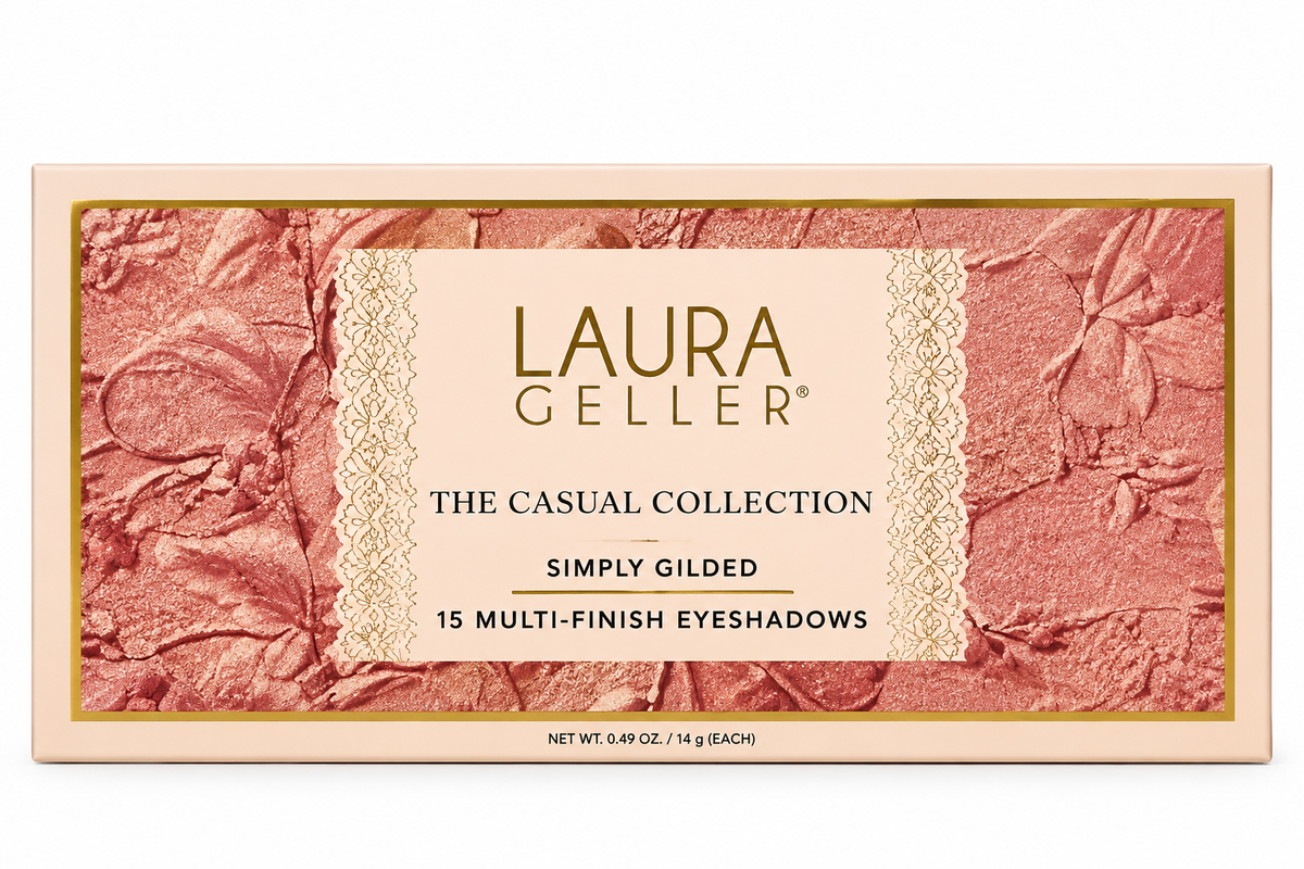 Laura Geller The Casual Collection Simply Gilded Eyeshadow Palette Boxed