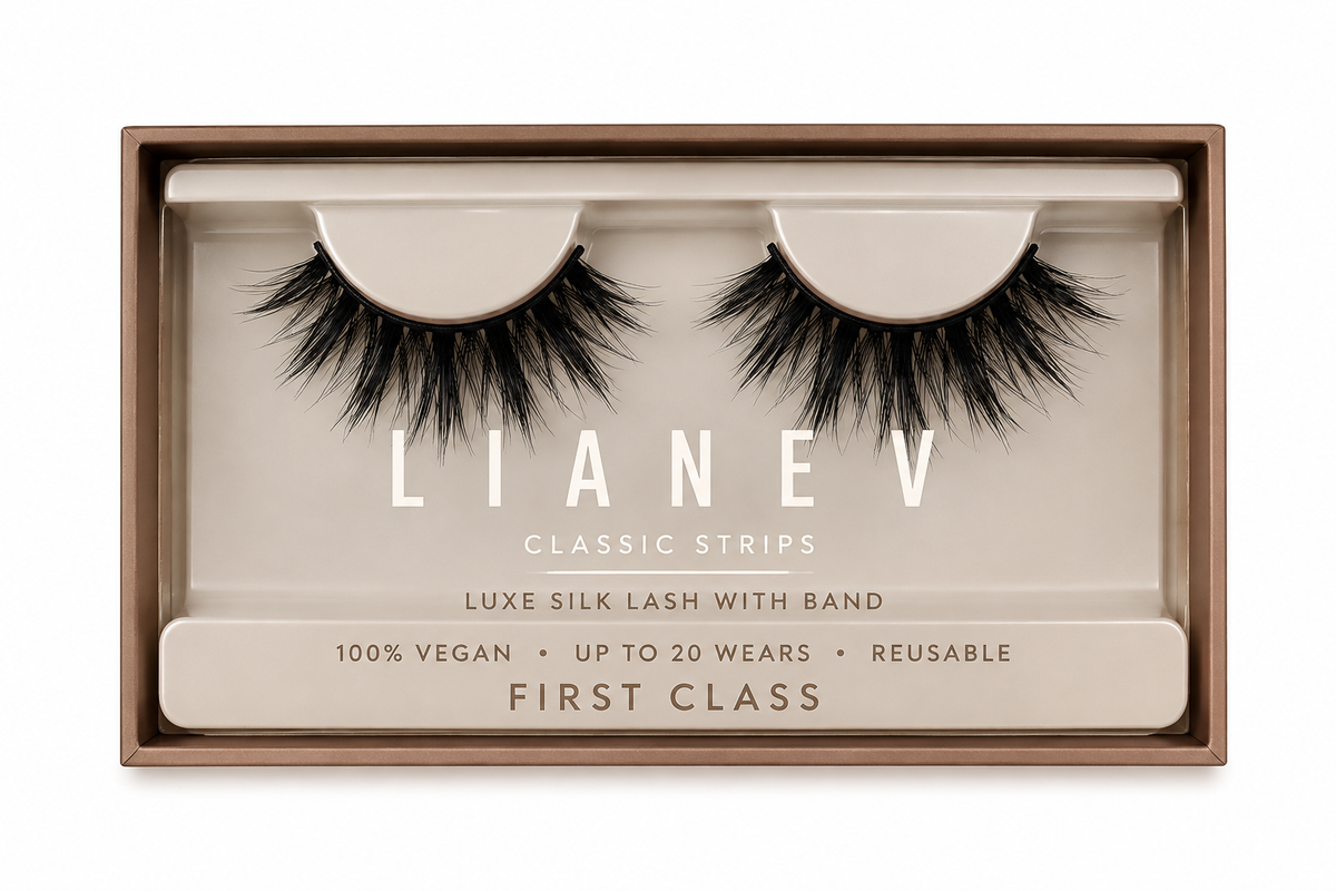 Liane V Classic Strips Luxe Silk Lash with Band Boxed Style: First Class
