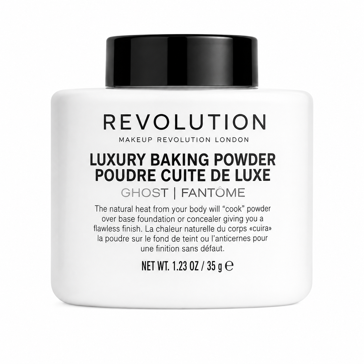 Makeup Revolution Luxury Baking Powder 1.23 oz Loose Shade: Ghost