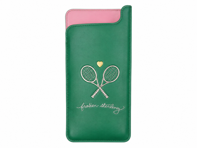 Frasier Sterling Tennis Sunglass Case Sealed Style: Green