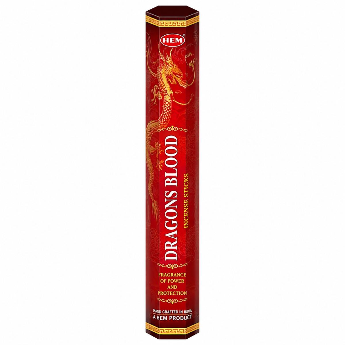 Hem Dragons Blood Incense Sticks 20 Sticks Tube Hex Boxed