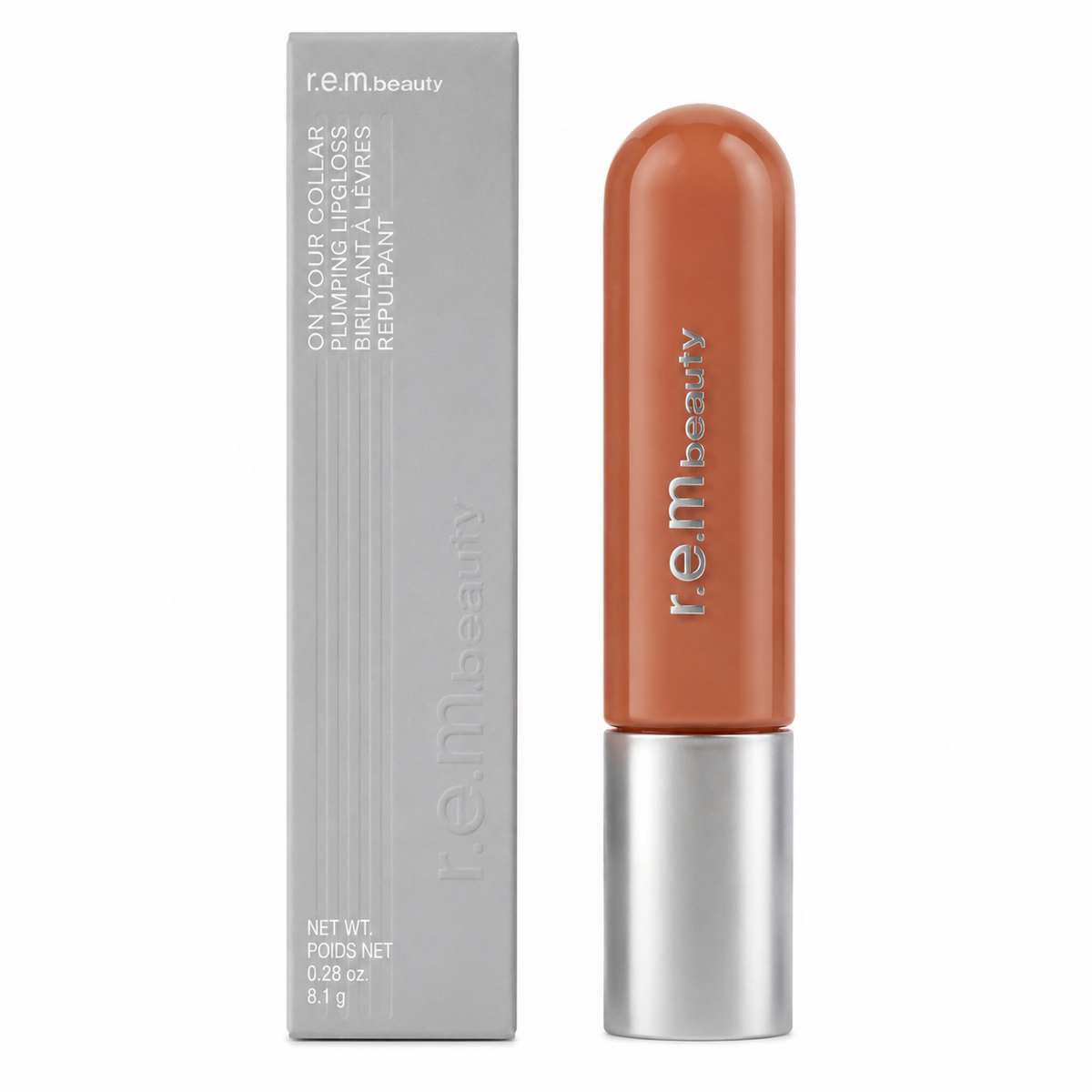 r.e.m. beauty On Your Collar Plumping Lipgloss 0.28 oz Boxed Color: Waterfalls