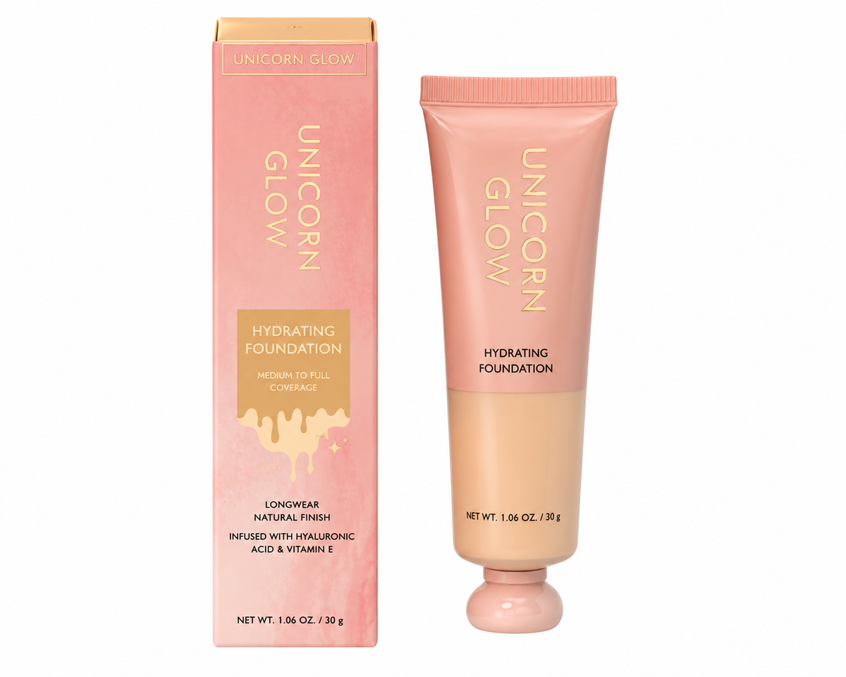 Unicorn Glow Hydrating Foundation 1.06 oz Boxed Shade: 02 Light Vanilla