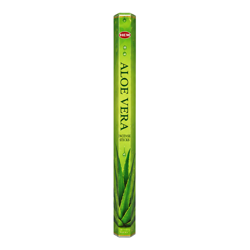 Hem Aloe Vera Incense Sticks 20 Sticks Tube Hex Boxed