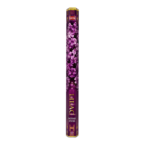 Hem Lilac Incense Sticks 20 Sticks Tube Hex Boxed