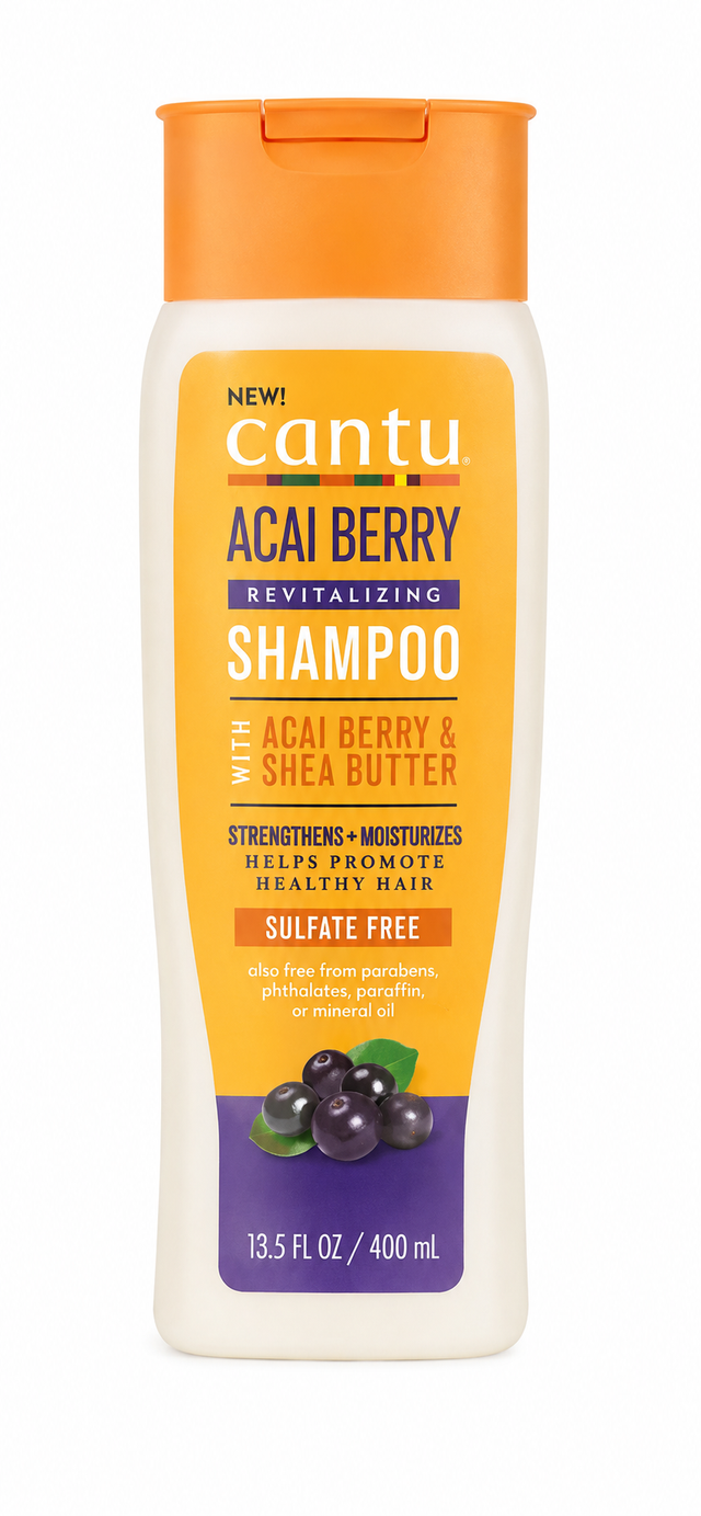 Cantu Acai Berry Revitalizing Shampoo 13.5 oz Loose