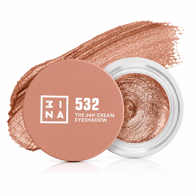 3INA The 24H Cream Eyeshadow 0.1 oz Boxed Color: 532