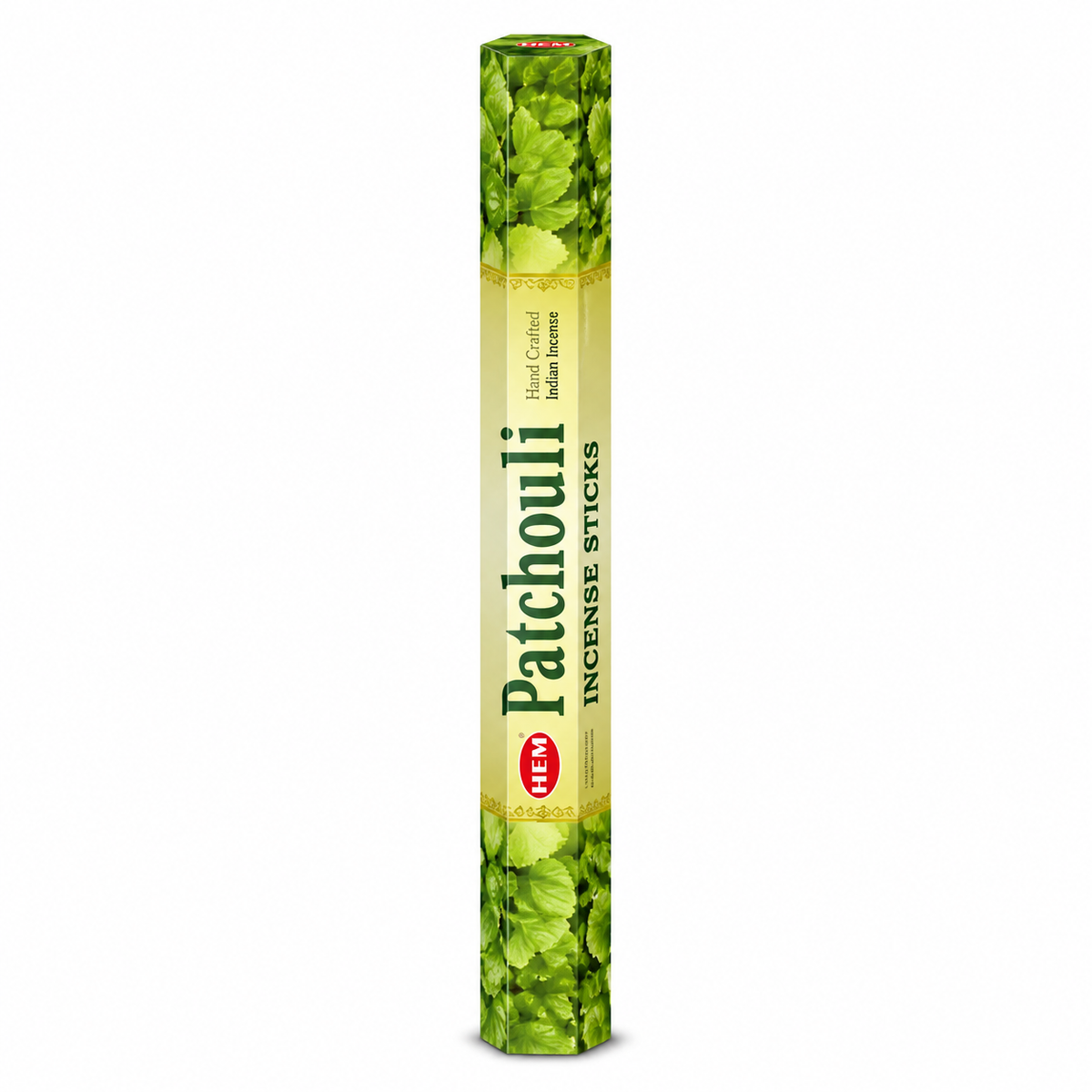 Hem Patchouli Incense Sticks 20 Sticks Tube Hex