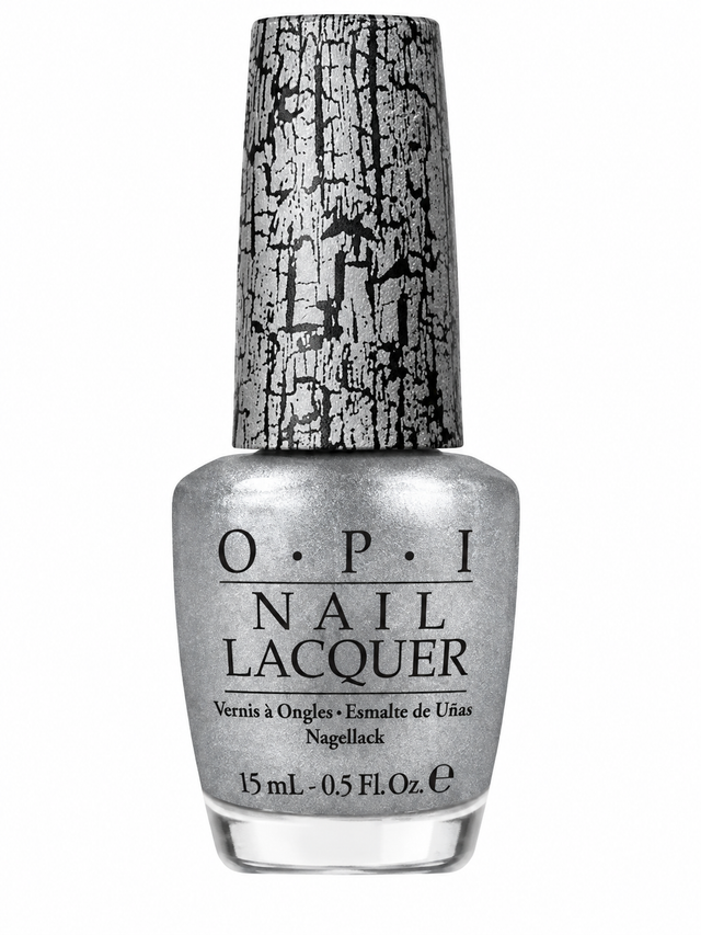 OPI Nail Lacquer 0.5 oz Loose Color: Silver Shatter
