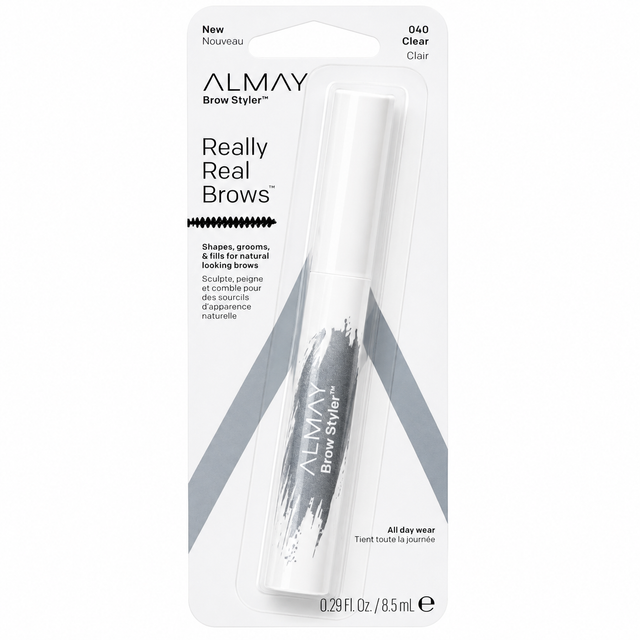 Almay Brow Styler Really Real Brows 0.29 oz Carded Color: 040 Clear