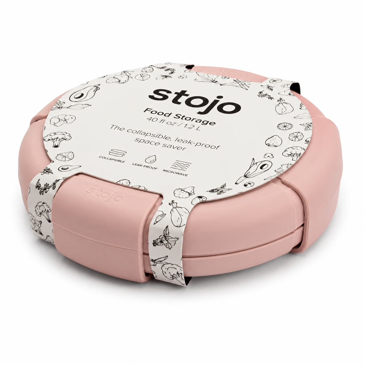 Stojo Collapsible Food Storage Unboxed Carded