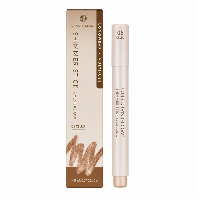 Unicorn Glow Shimmer Stick Eyeshadow 0.07 oz Carded Color: 05 Cello
