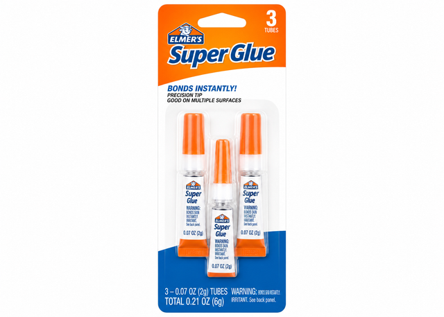 Elmers Mini Super Glue 3 x 0.07 oz Carded