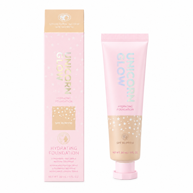 Unicorn Glow Hydrating Foundation 1.06 oz Boxed Shade: 01 Light