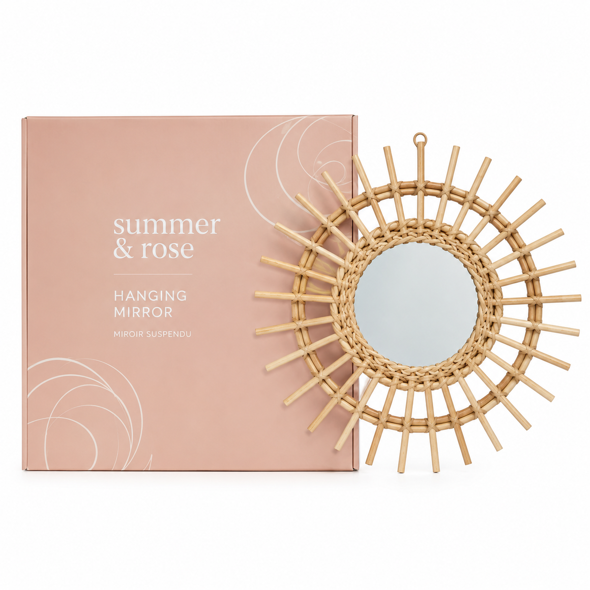 Summer & Rose Hanging Mirror Boxed