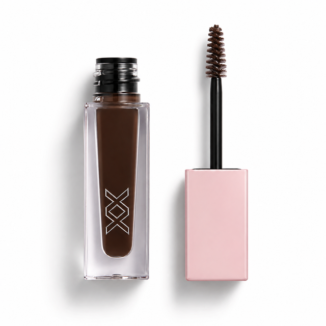 Makeup Revolution Brow Fix Gel 0.13 oz Boxed Color: Medium Brown