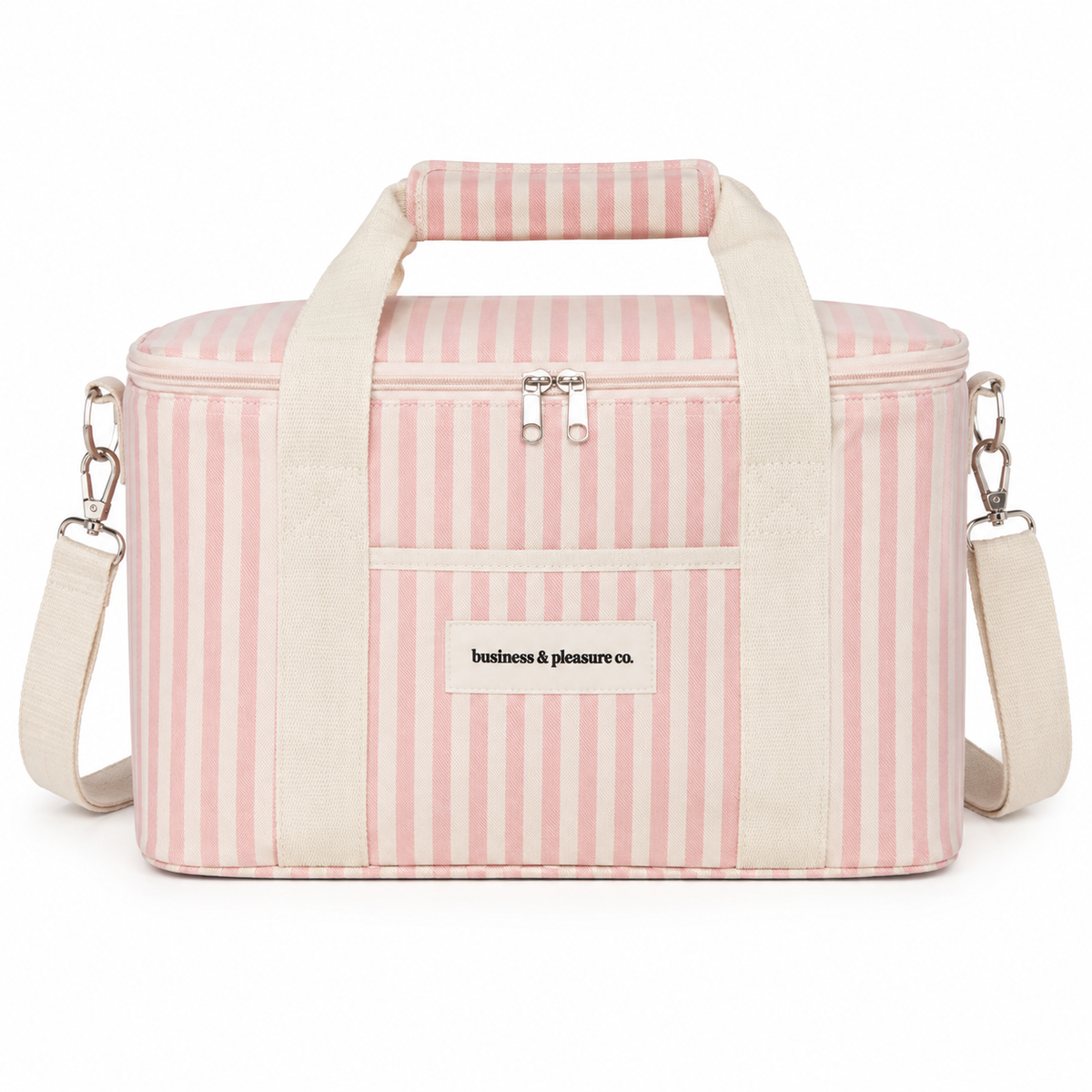 Business and Pleasure Holiday Cooler Sealed Style: Laurens Pink Stripe